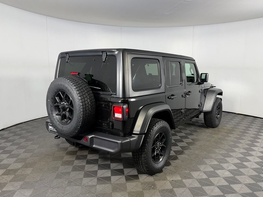 Certified Used 2025 Black Jeep Sport S 4xe image 7