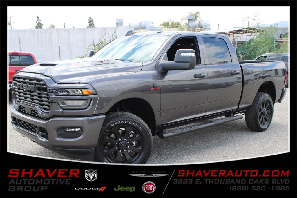 New 2026 Granite Crystal Metallic Clear-Coat Exterior Paint Ram Tradesman image 1