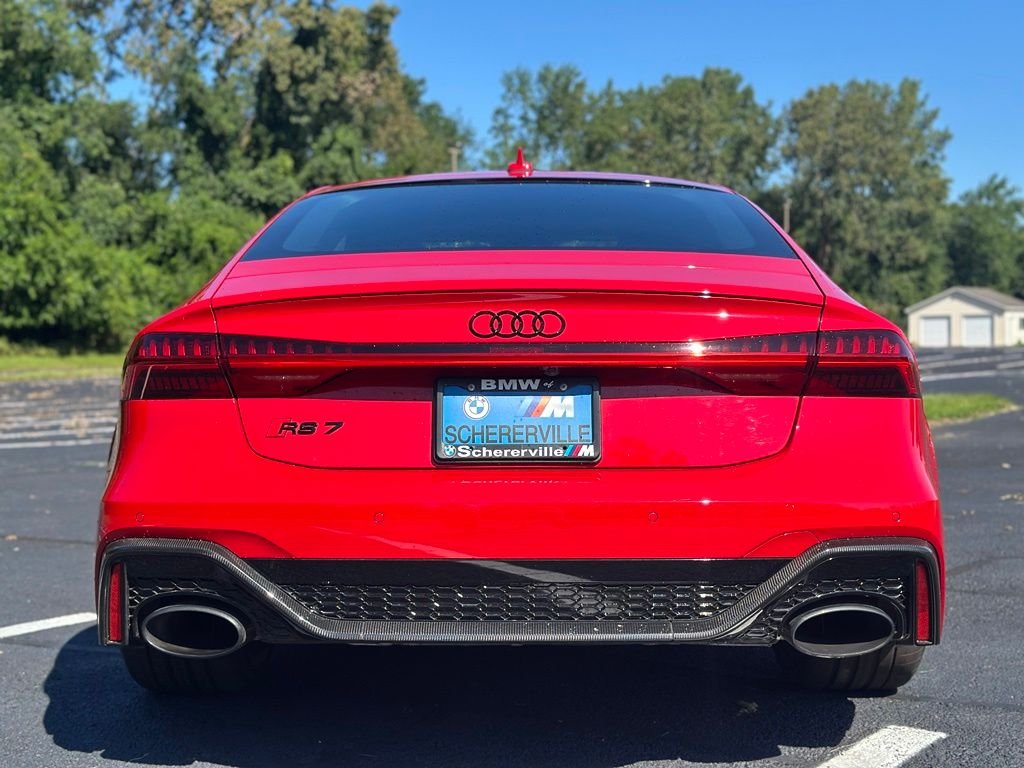 Used 2023 Red Audi 4.0T image 6