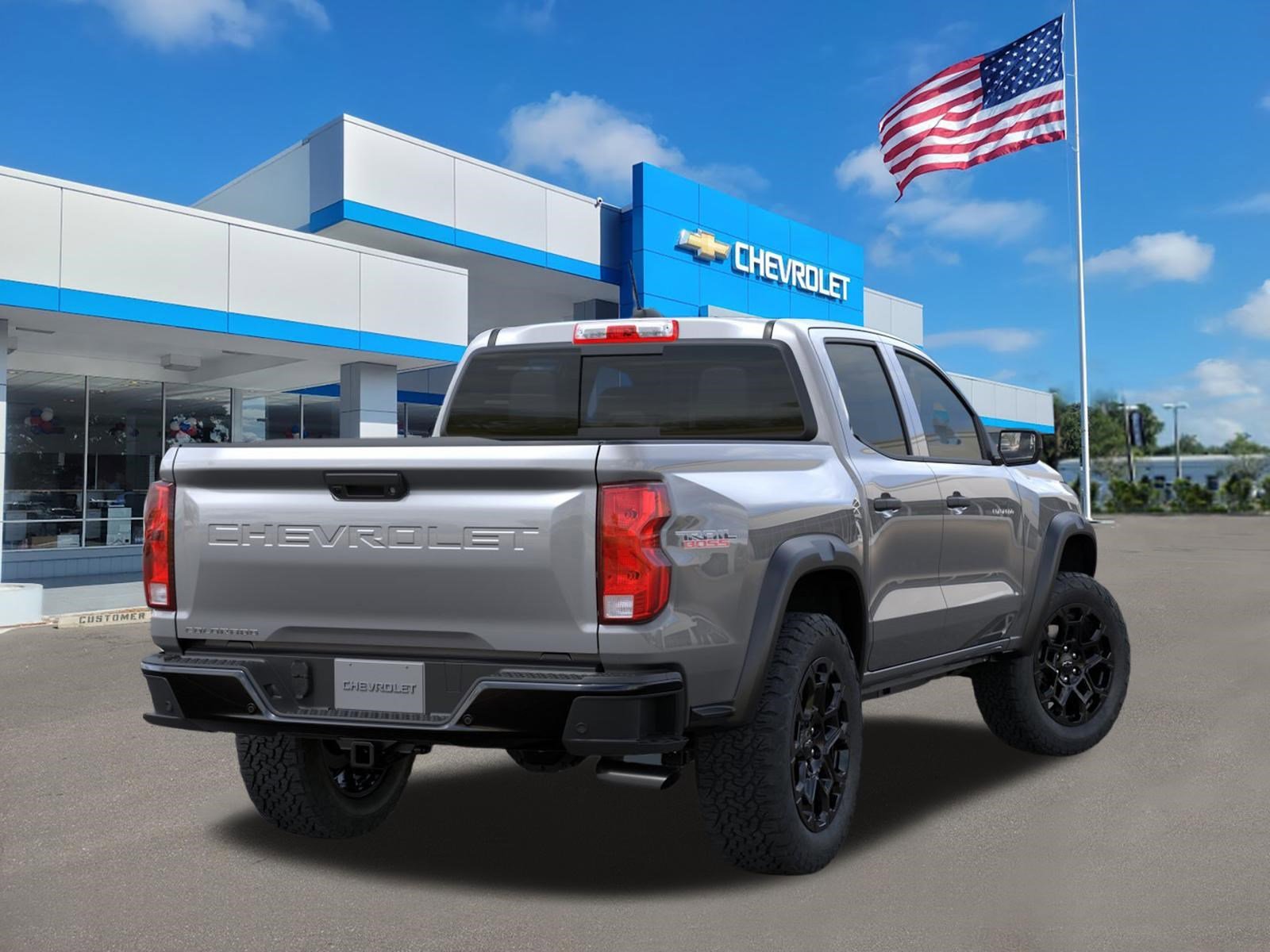 New 2026 Sterling Gray Metallic Chevrolet Trail Boss image 4