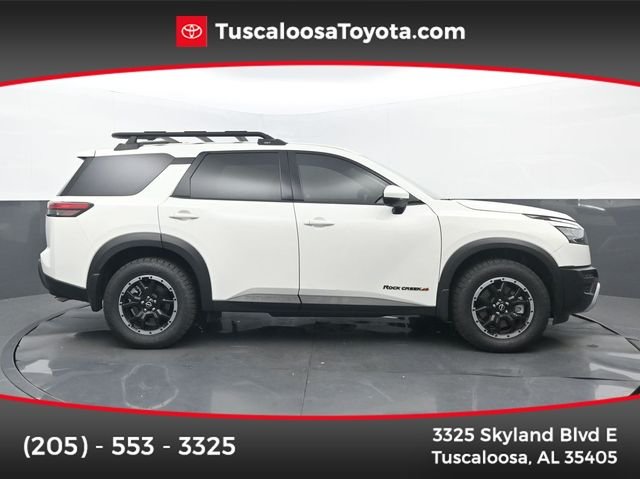 Used 2025 Glacier White Nissan Rock Creek image 1
