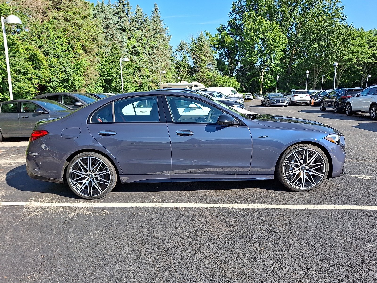 New 2026 Twilight Blue Metallic Mercedes-Benz AMG® C 43 4MATIC® Sedan image 28