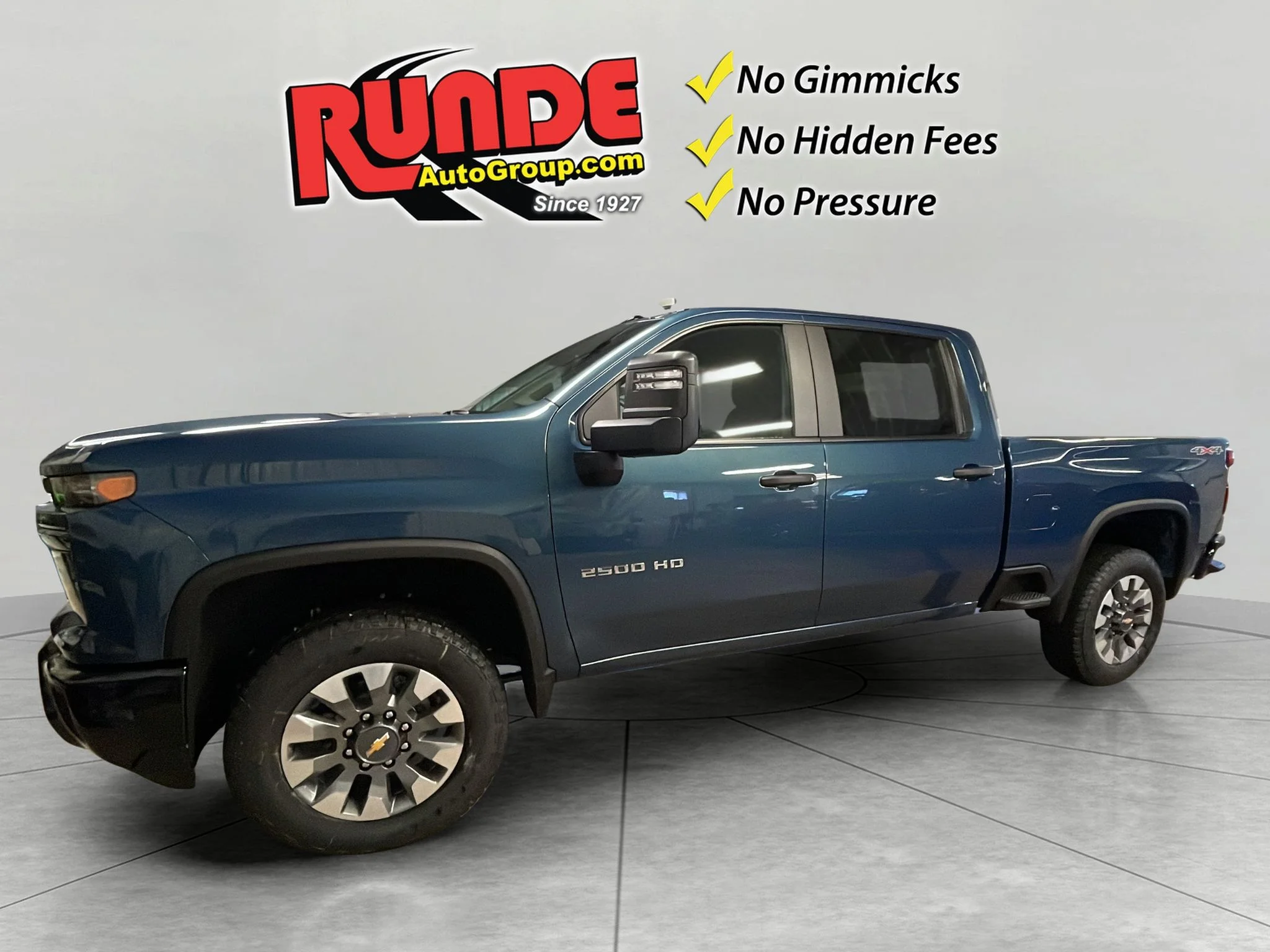 Used 2026 Lakeshore Blue Metallic Chevrolet Custom image 1