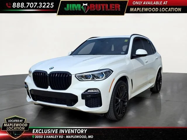 Used 2021 White BMW M50i image 1