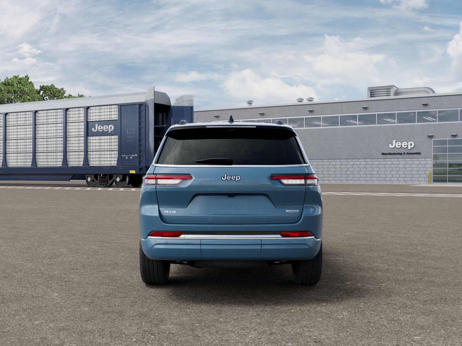 New 2027 Steel Blue Paint Jeep Summit image 7
