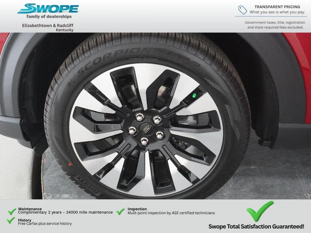 New 2026 Rapid Red Metallic Tinted Clearcoat Ford Platinum™ image 35