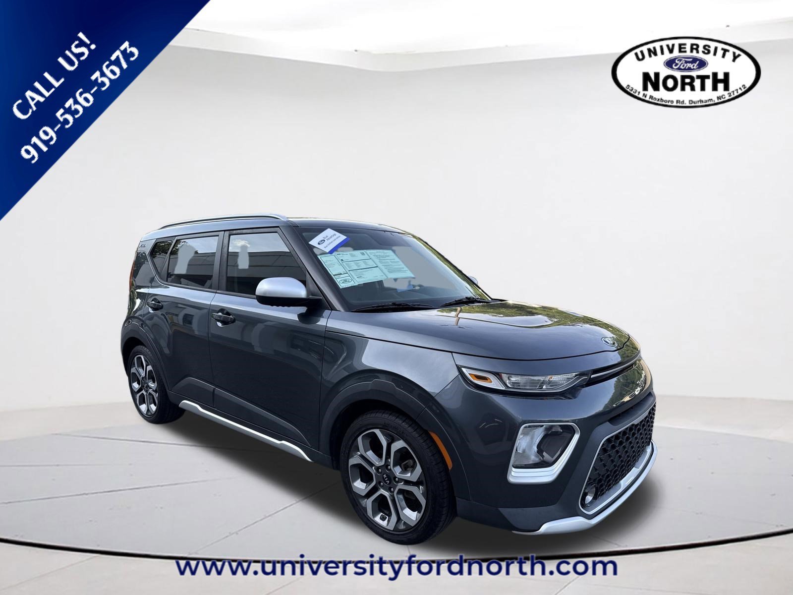 Used 2020 Gravity Grey Kia X-Line image 1