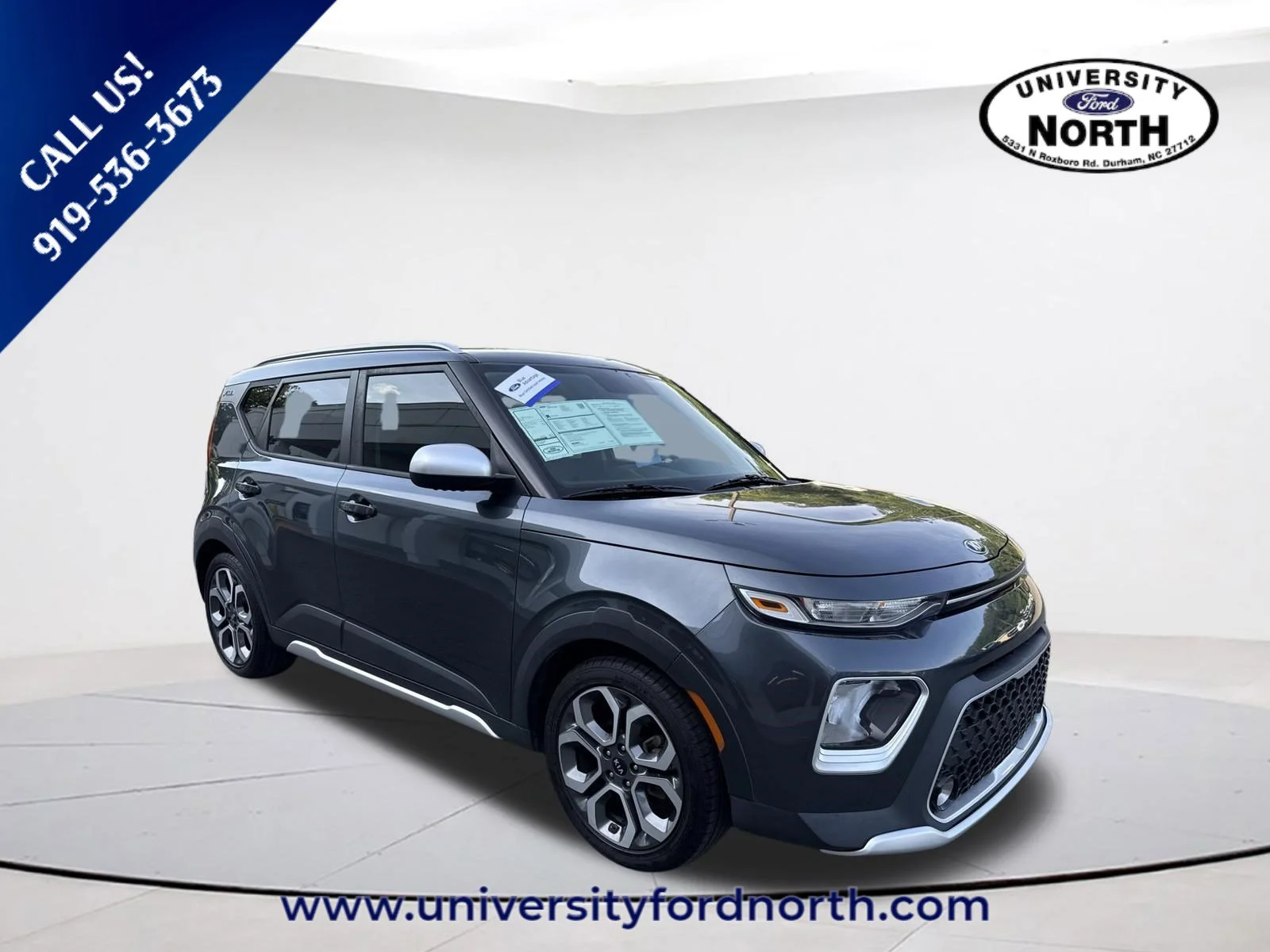 Used 2020 Gravity Grey Kia X-Line image 1