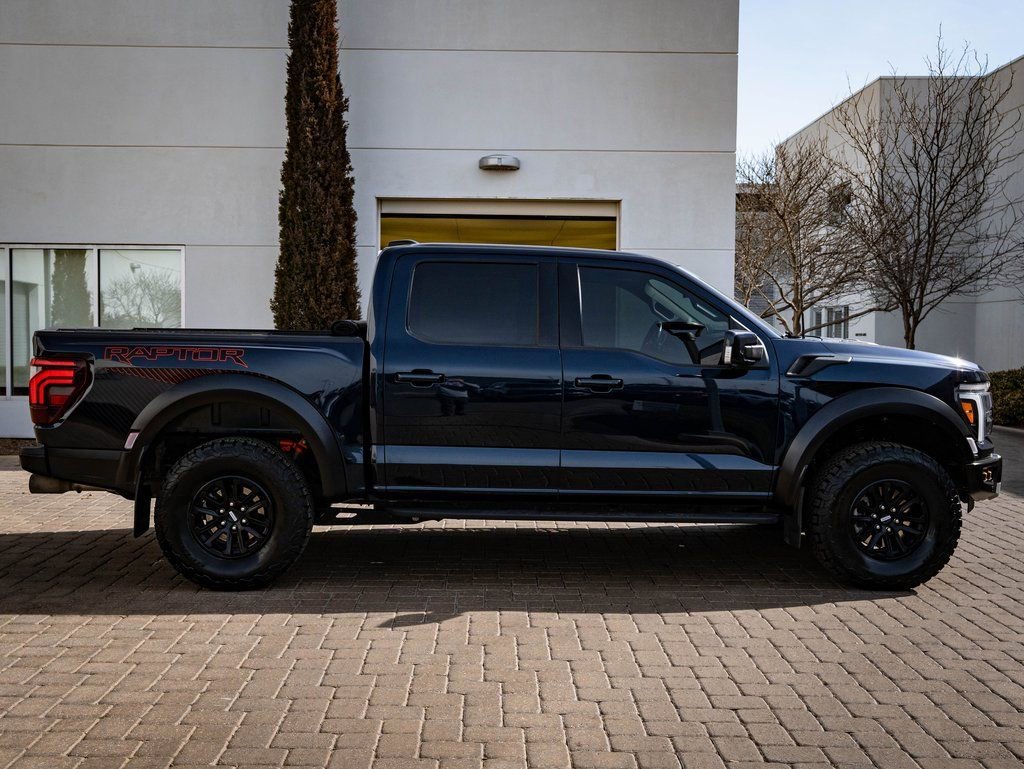 Used 2024 Antimatter Blue Metallic Ford Raptor image 6