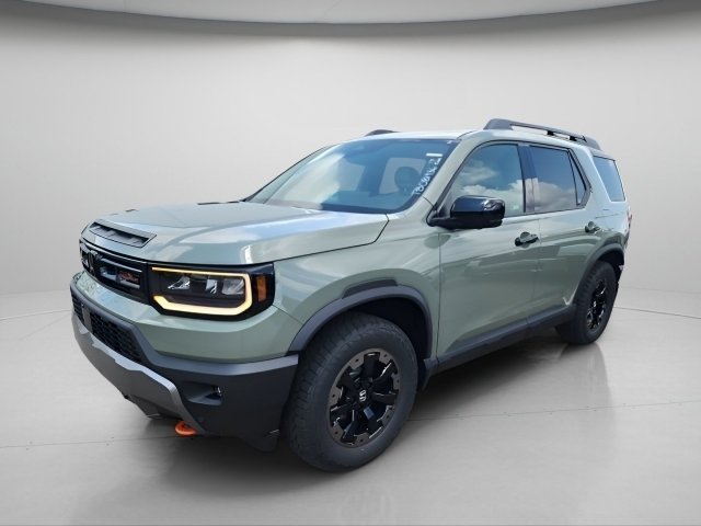 New 2026 Ash Green Metallic Honda TrailSport Elite image 3