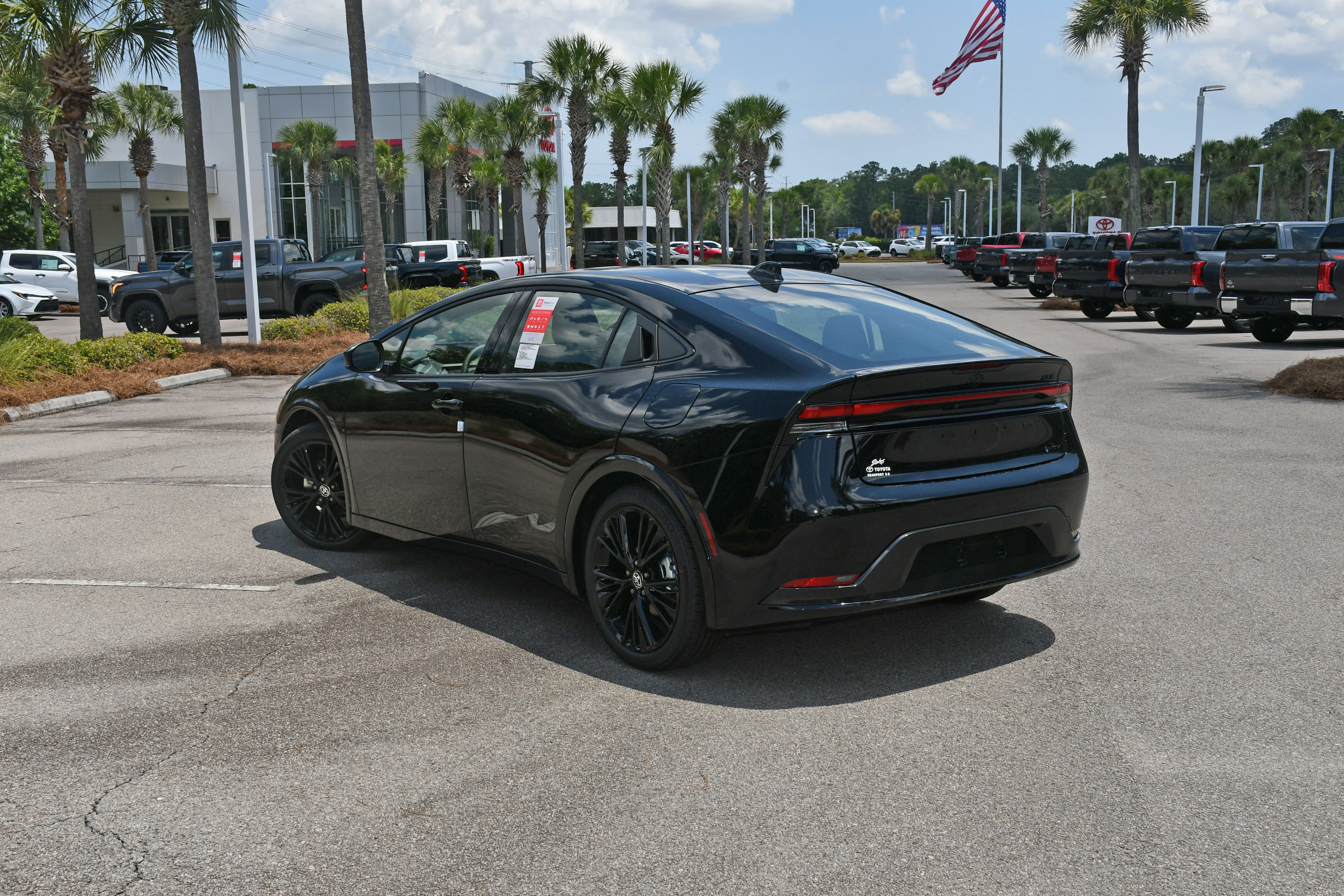 New 2026 Midnight Black Metallic Toyota Nightshade Edition image 2