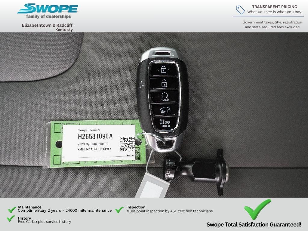 Used 2023 Onyx Black Hyundai SEL image 31