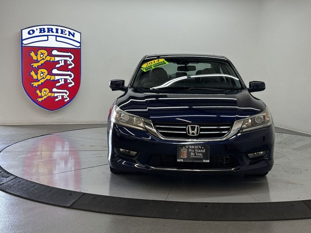 Used 2014 Obsidian Blue Pearl Honda EX-L image 10