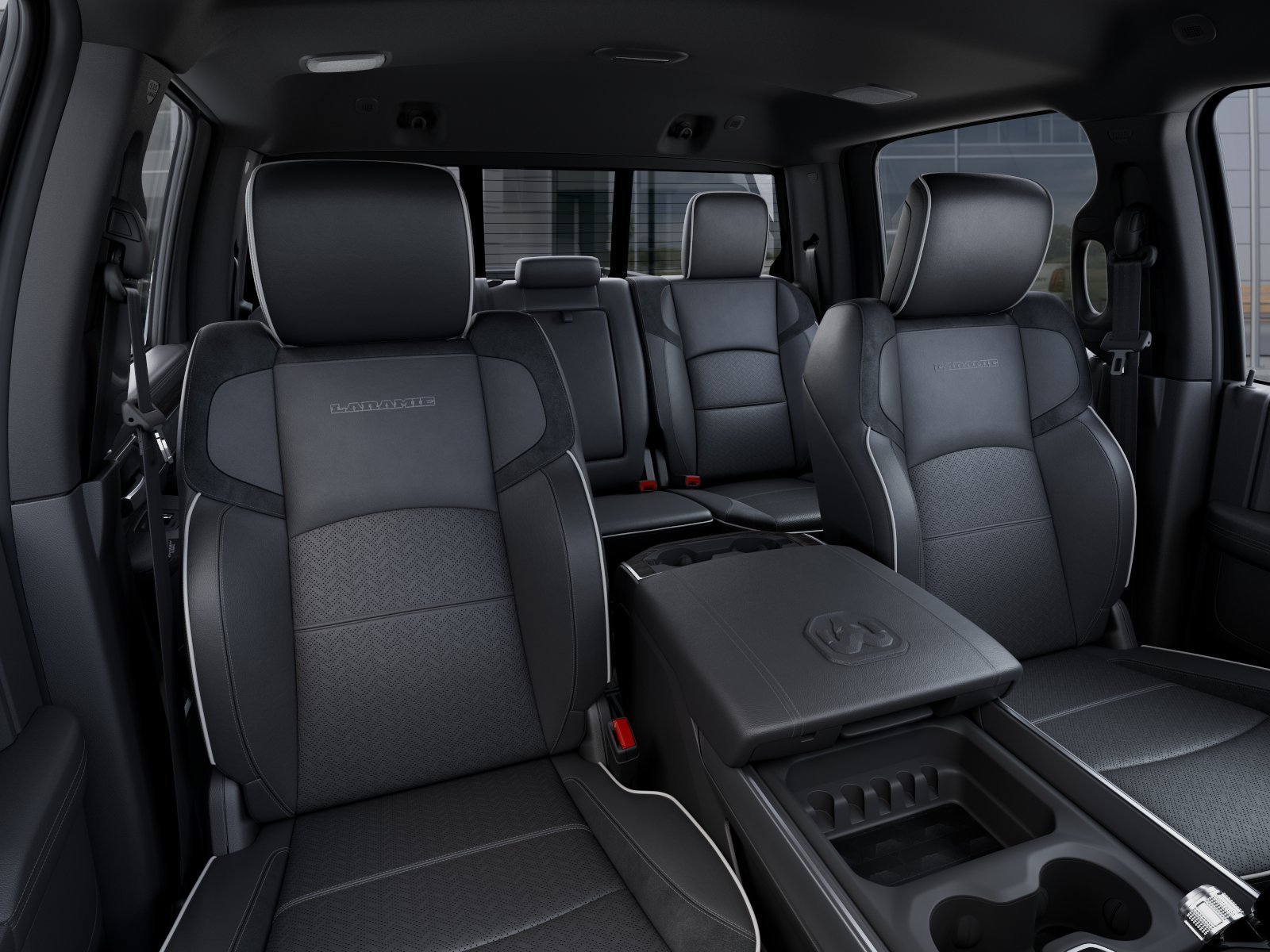 New 2026 Ceramic Gray Clear-Coat Exterior Paint RAM Laramie image 16