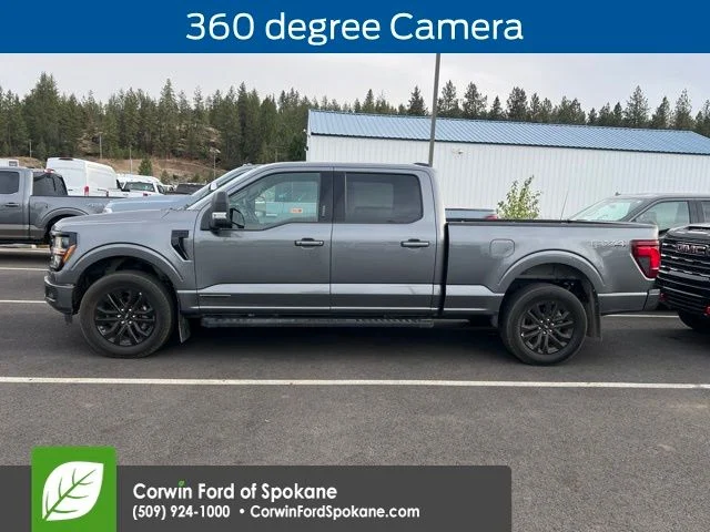 Used 2024 Carbonized Gray Metallic Ford XLT image 2