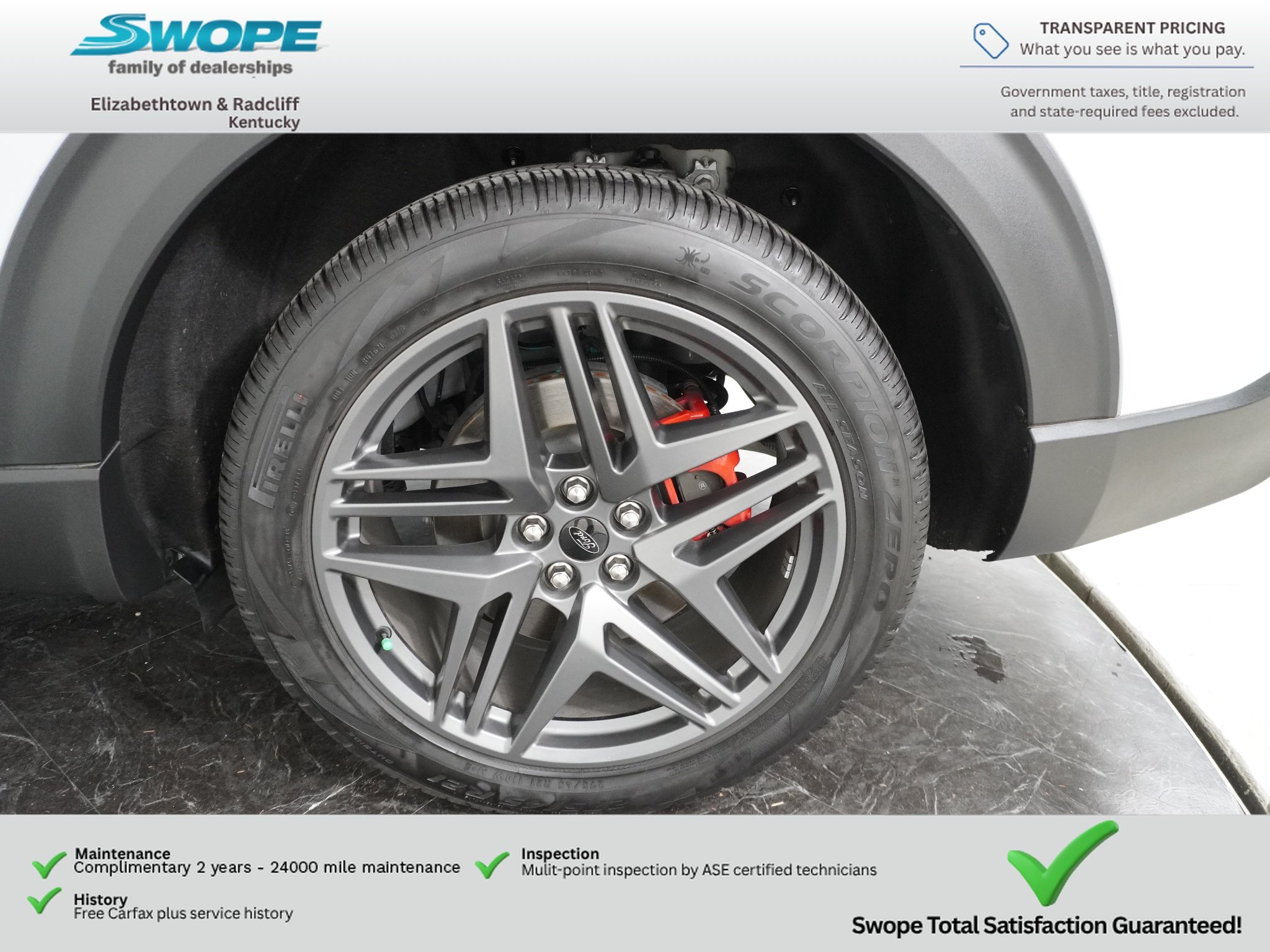Used 2026 Space White Metallic Ford ST image 29