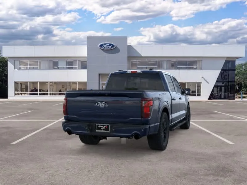 New 2026 Antimatter Blue Metallic Ford XLT image 8