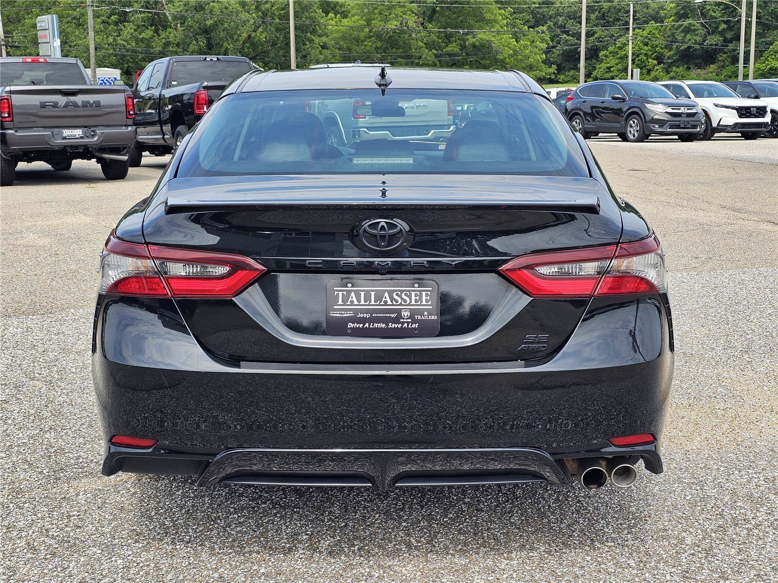 Used 2024 Midnight Black Metallic Toyota SE image 10