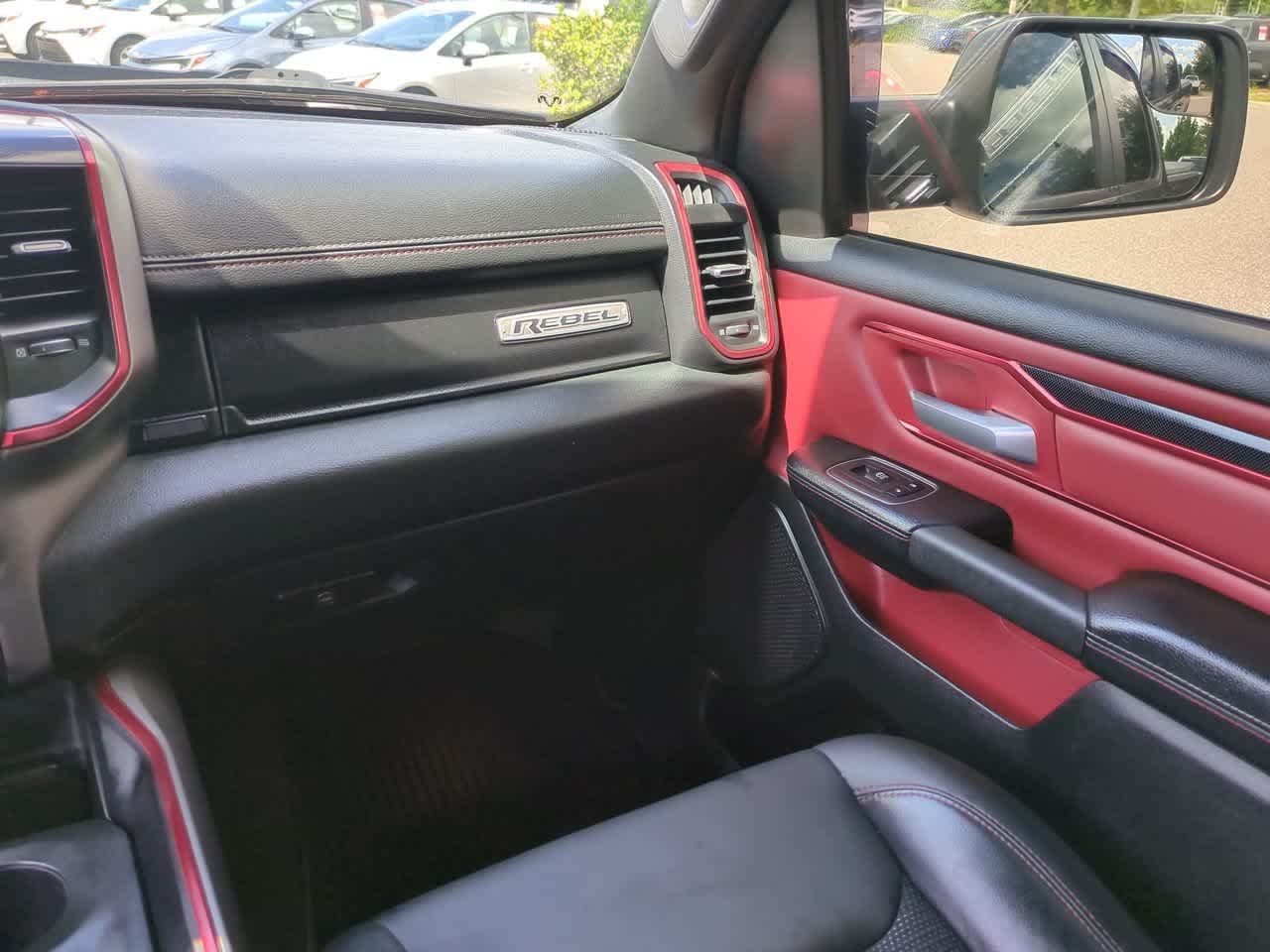 Used 2019 Granite Crystal Metallic Clearcoat Ram Rebel image 16