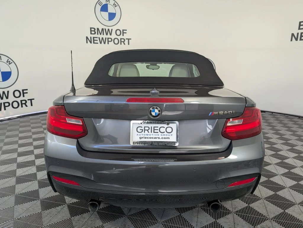 Used 2017 Mineral Gray Metallic BMW M240i image 10