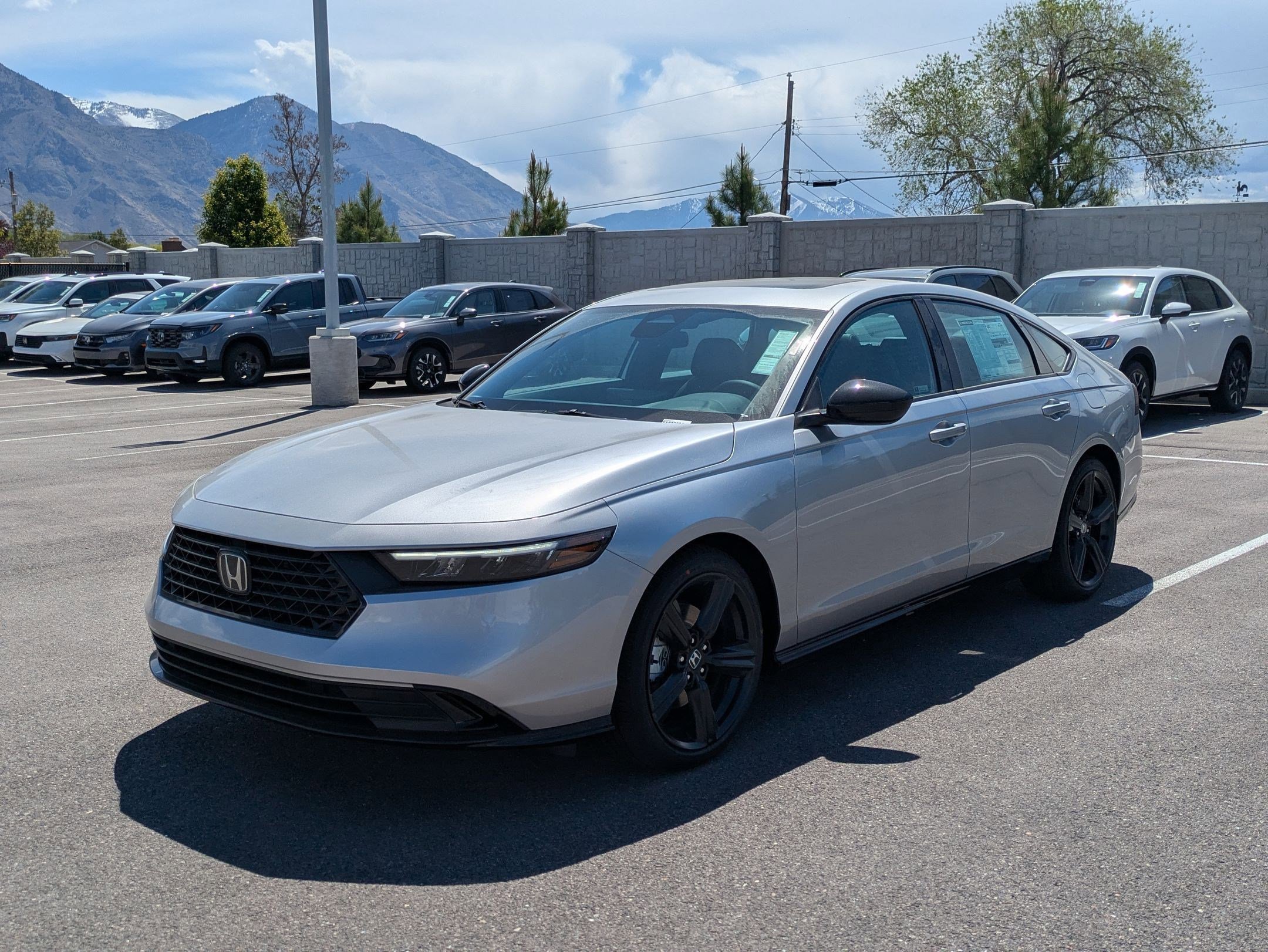 New 2026 Solar Silver Metallic Honda Sport-L image 8