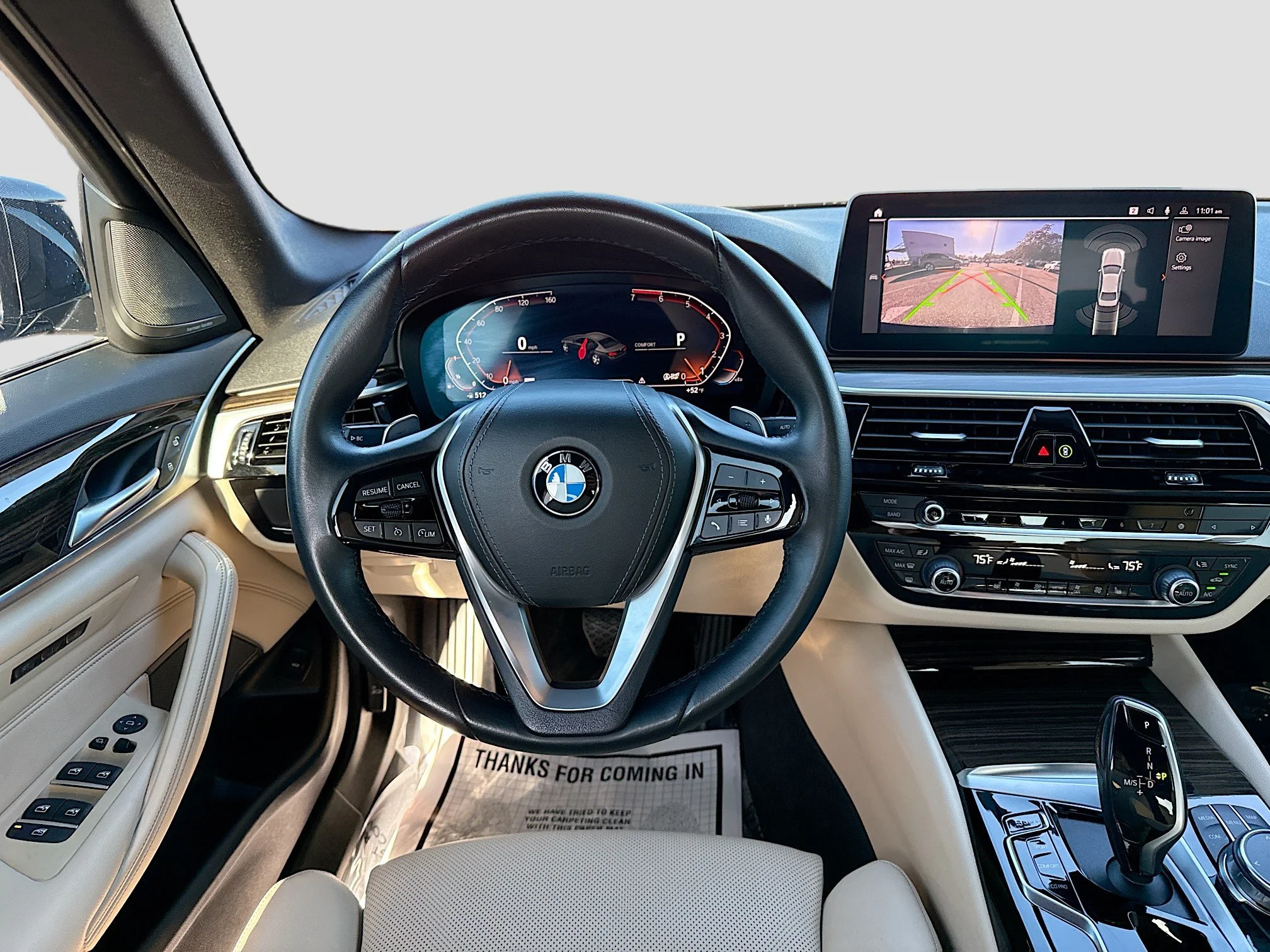 Used 2023 Black Sapphire Metallic BMW 530i image 18
