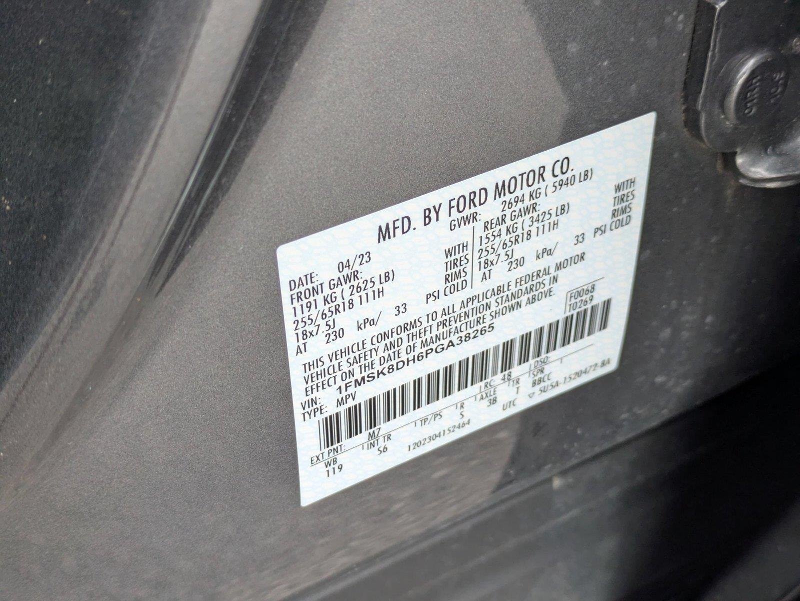 Used 2023 Carbonized Gray Metallic Ford XLT image 37