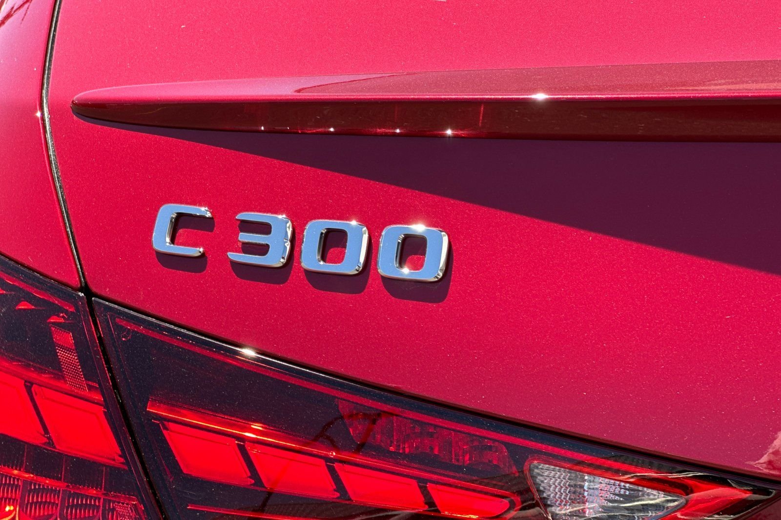 New 2026 Red Mercedes-Benz C 300 image 26