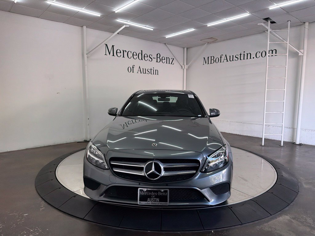 Certified Used 2021 Gray Mercedes-Benz C 300 image 2
