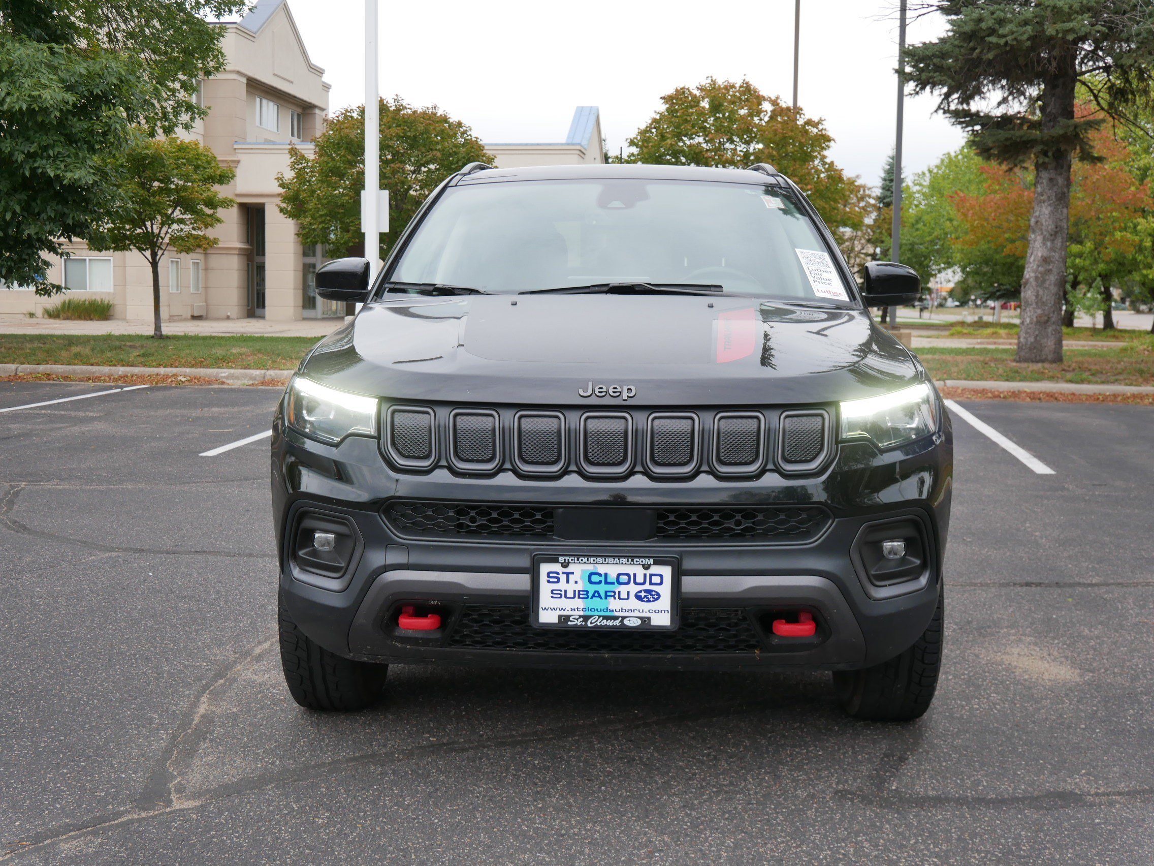 Used 2022 Jeep Compass Trailhawk with VIN 3C4NJDDB5NT209864 for sale in Saint Cloud, Minnesota