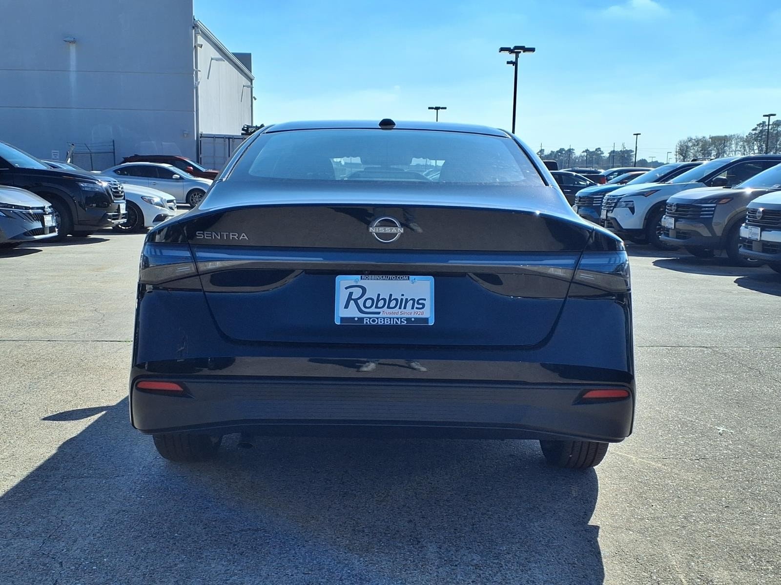 2026 Nissan Sentra SV Black at Robbins Nissan