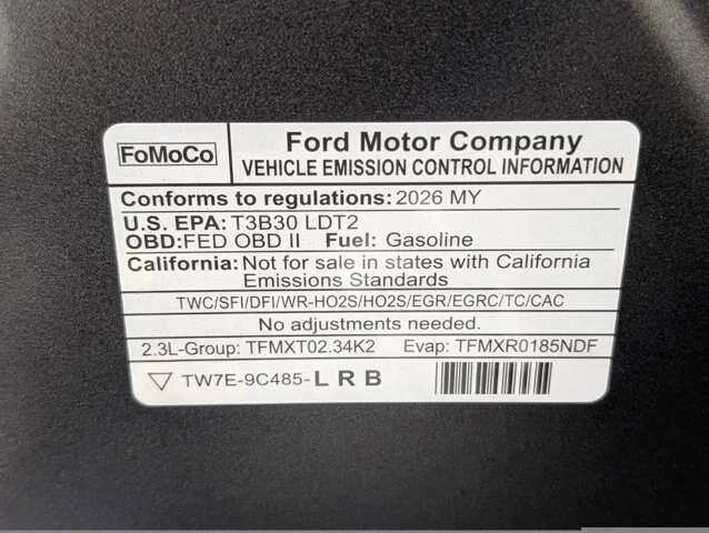 New 2026 Carbonized Gray Metallic Ford Active image 52