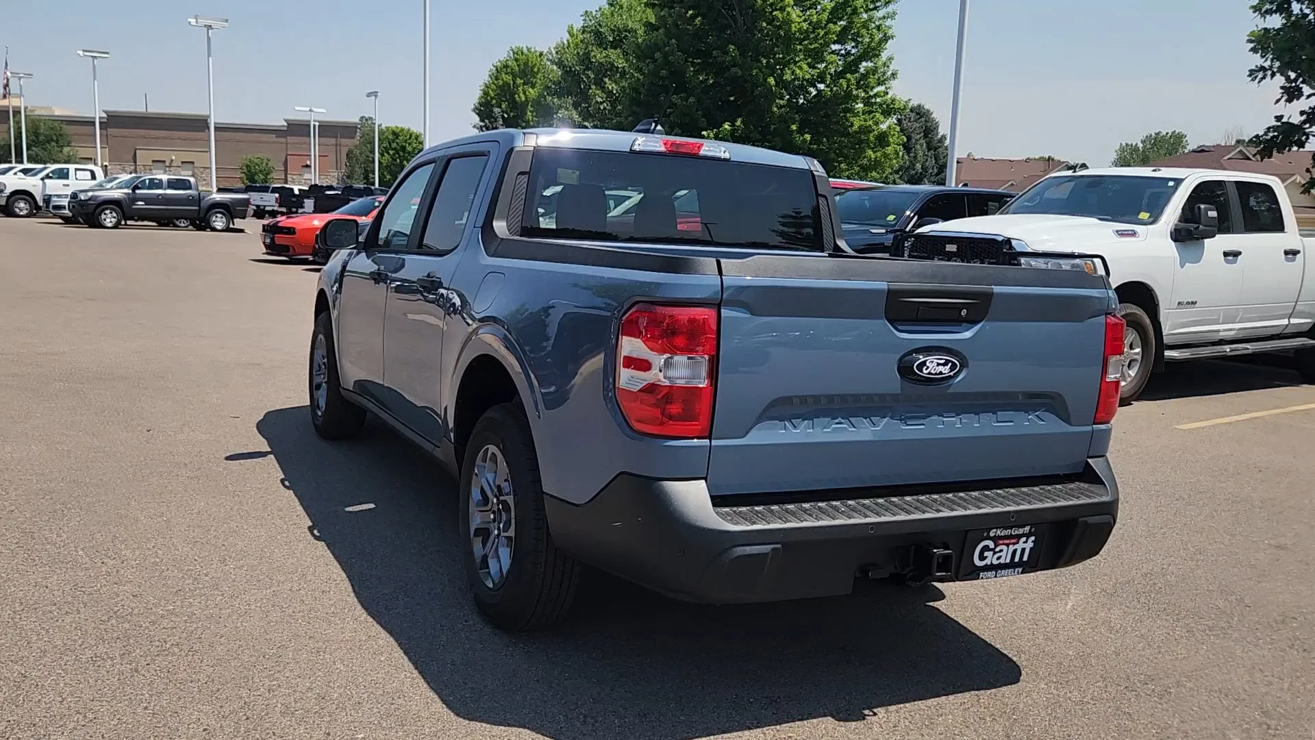 New 2026 Azure Gray Metallic Tri-Coat Ford XLT image 8
