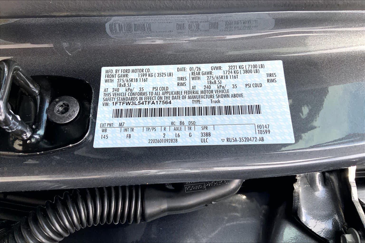 New 2026 Carbonized Gray Metallic Ford XLT image 18