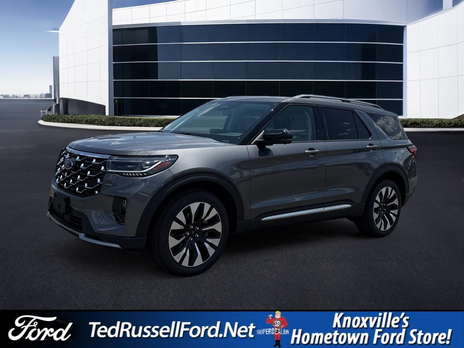 New 2026 Carbonized Gray Metallic Ford Platinum™ image 1