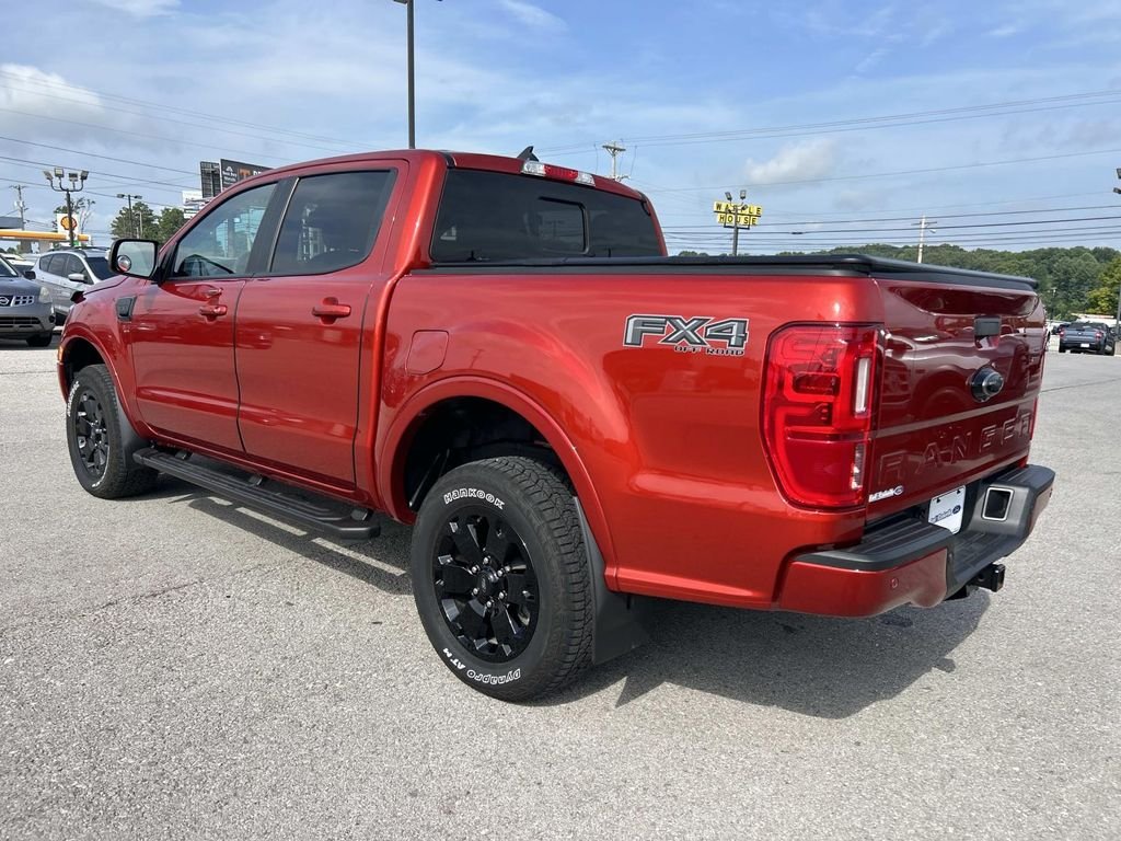 Certified Used 2023 Hot Pepper Red Metallic Tinted Clearcoat Ford Lariat image 6