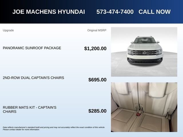 Used 2020 White Volkswagen 2.0T SE w/Technology image 5
