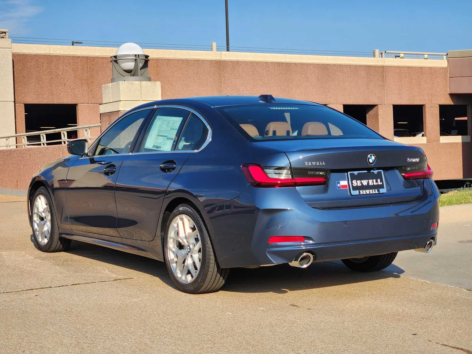 New 2026 Arctic Race Blue metallic BMW 330i NA image 3