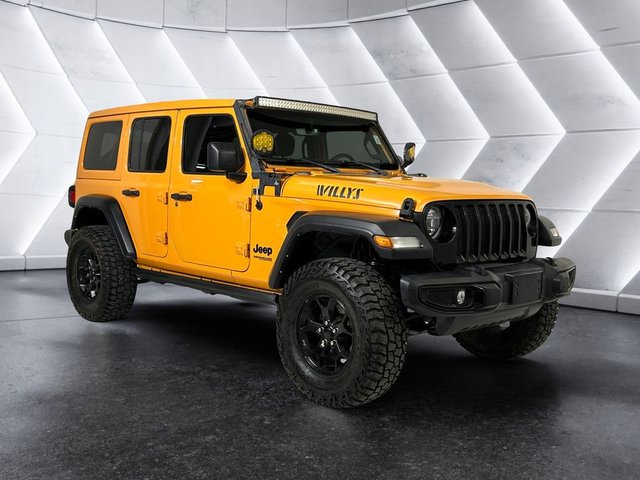 Pre-Owned 2021 Jeep Wrangler Unlimited Willys