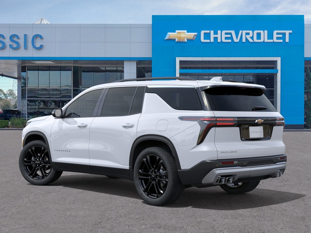 2026 Chevrolet Traverse LT White at Classic Elite Chevrolet Hwy 6