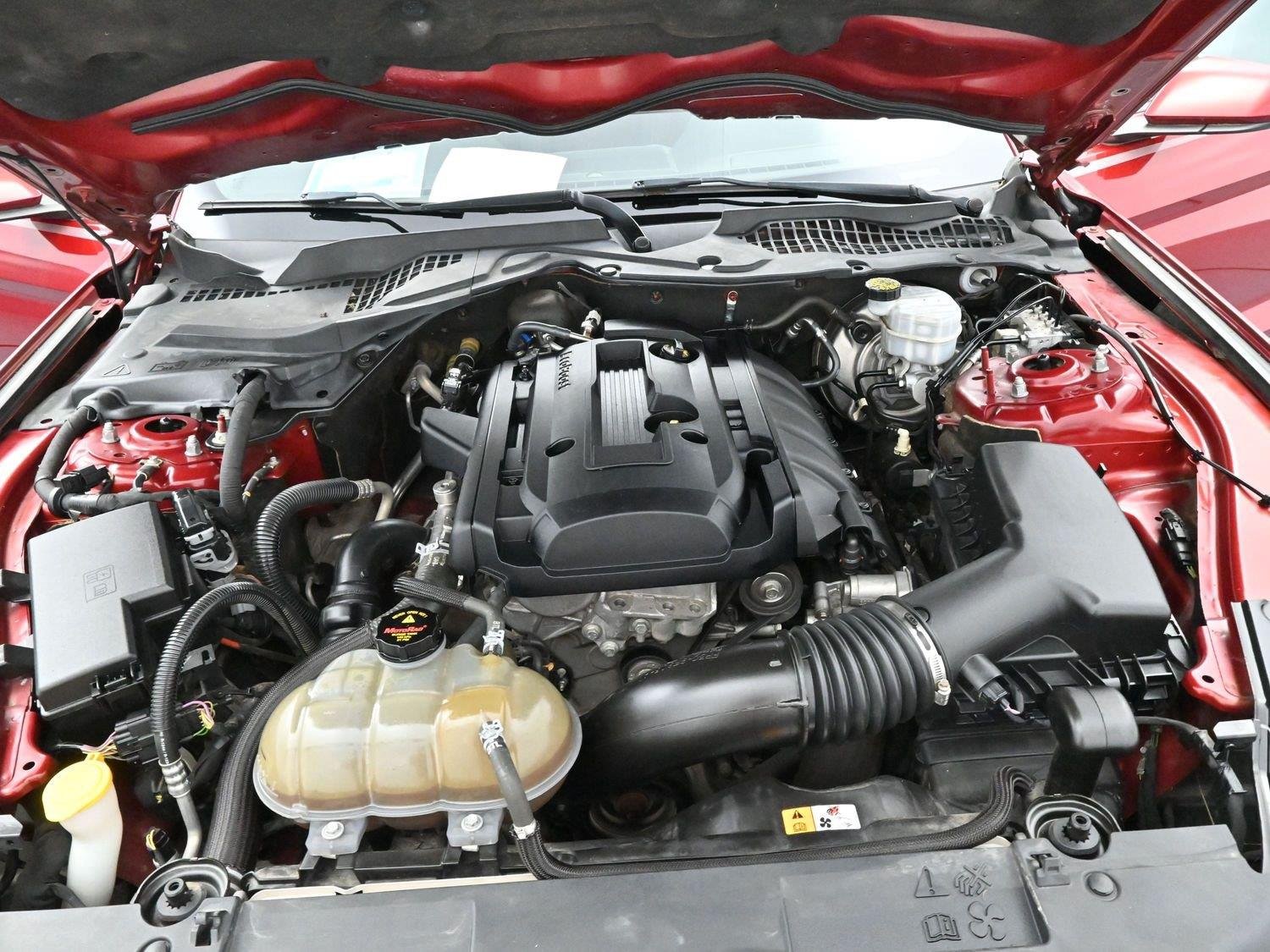 Used 2018 Ruby Red Metallic Tinted Clearcoat Ford EcoBoost image 27
