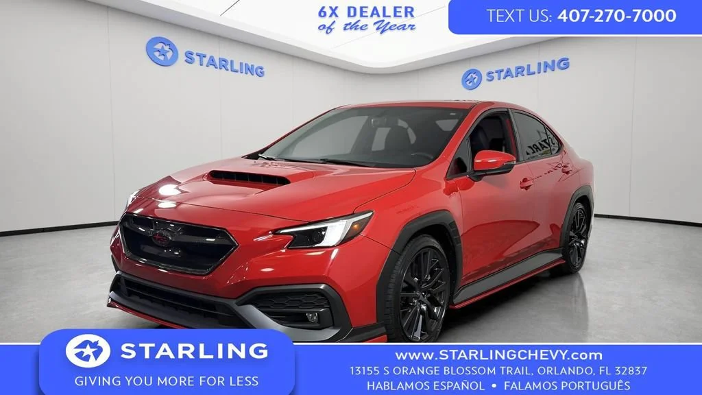 Used 2023 Red Subaru Limited image 1