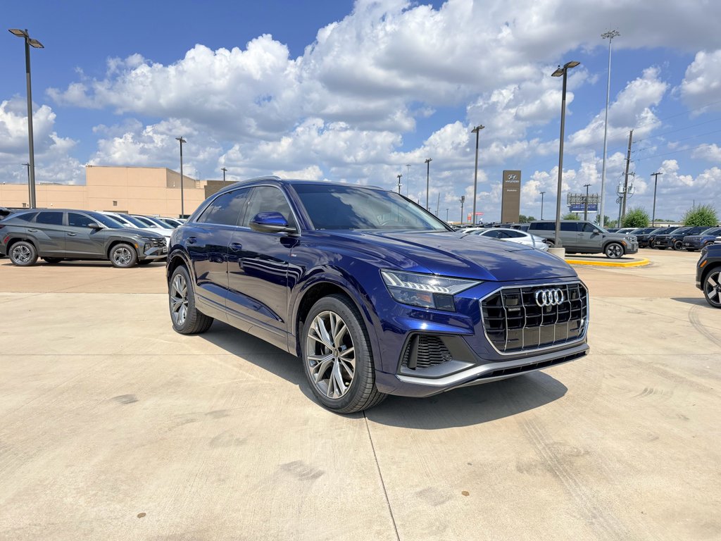 Used 2021 Navarra Blue Metallic Audi Premium Plus image 3