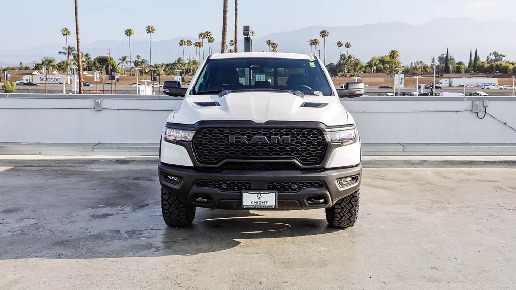 New 2026 Bright White Clearcoat Ram Rebel image 3