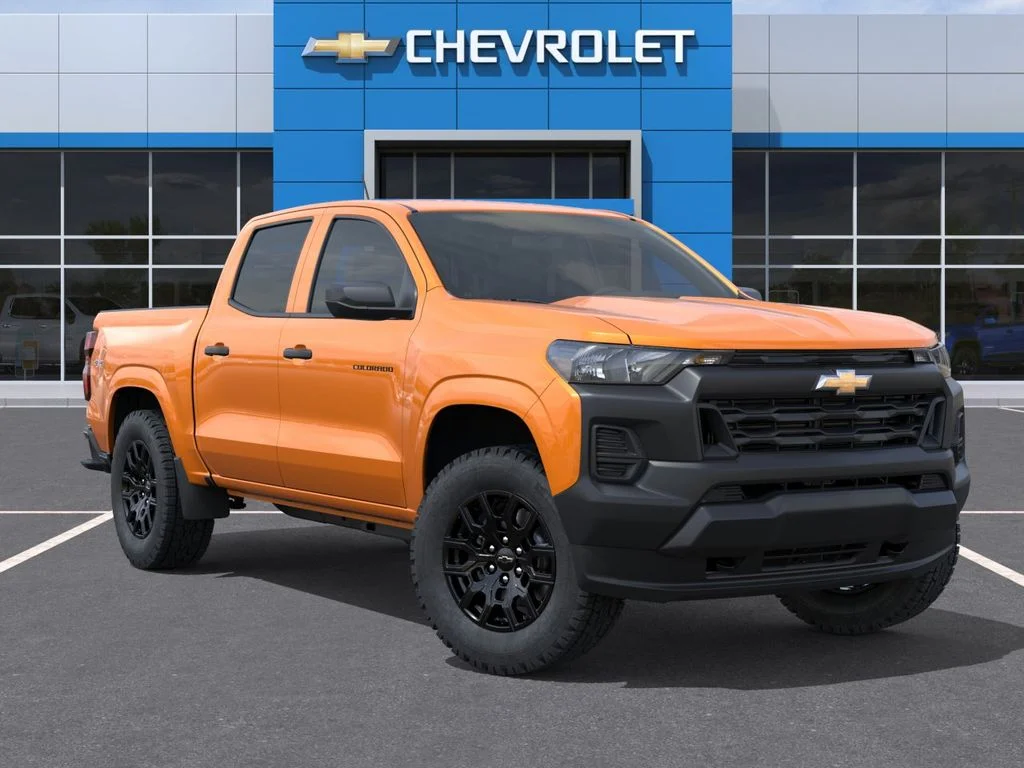 New 2026 Orange Chevrolet Work Truck image 7