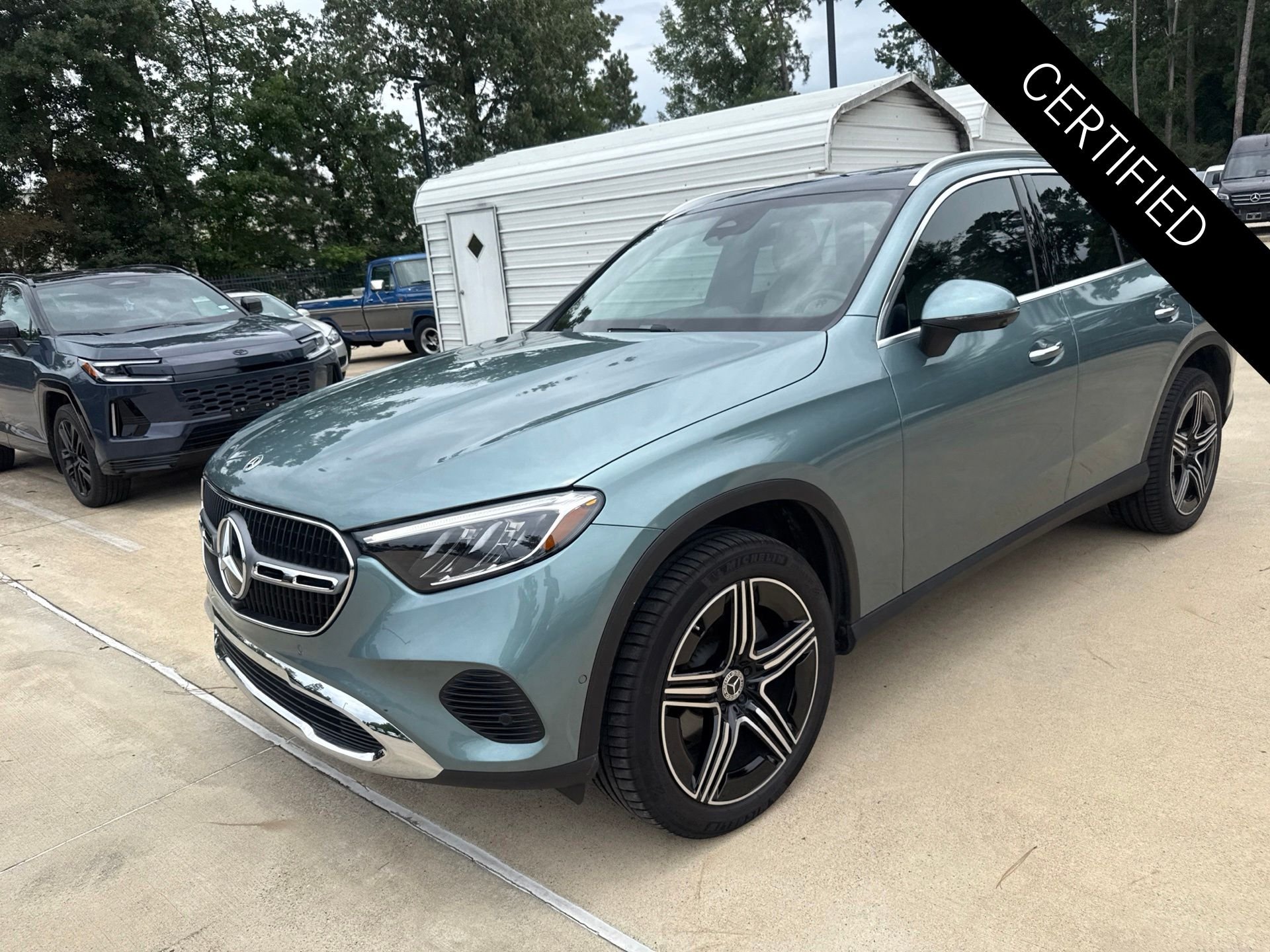Certified Used 2026 Verde Silver Metallic Mercedes-Benz GLC 300 image 8