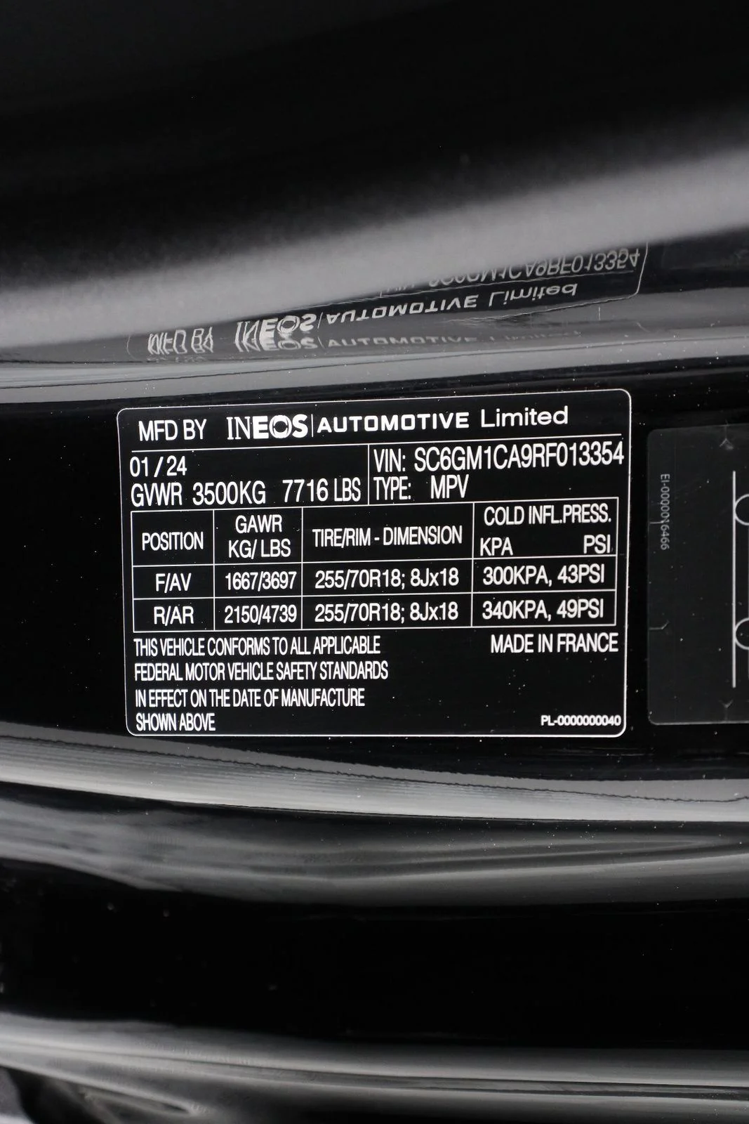 Used 2024 Black INEOS  image 16