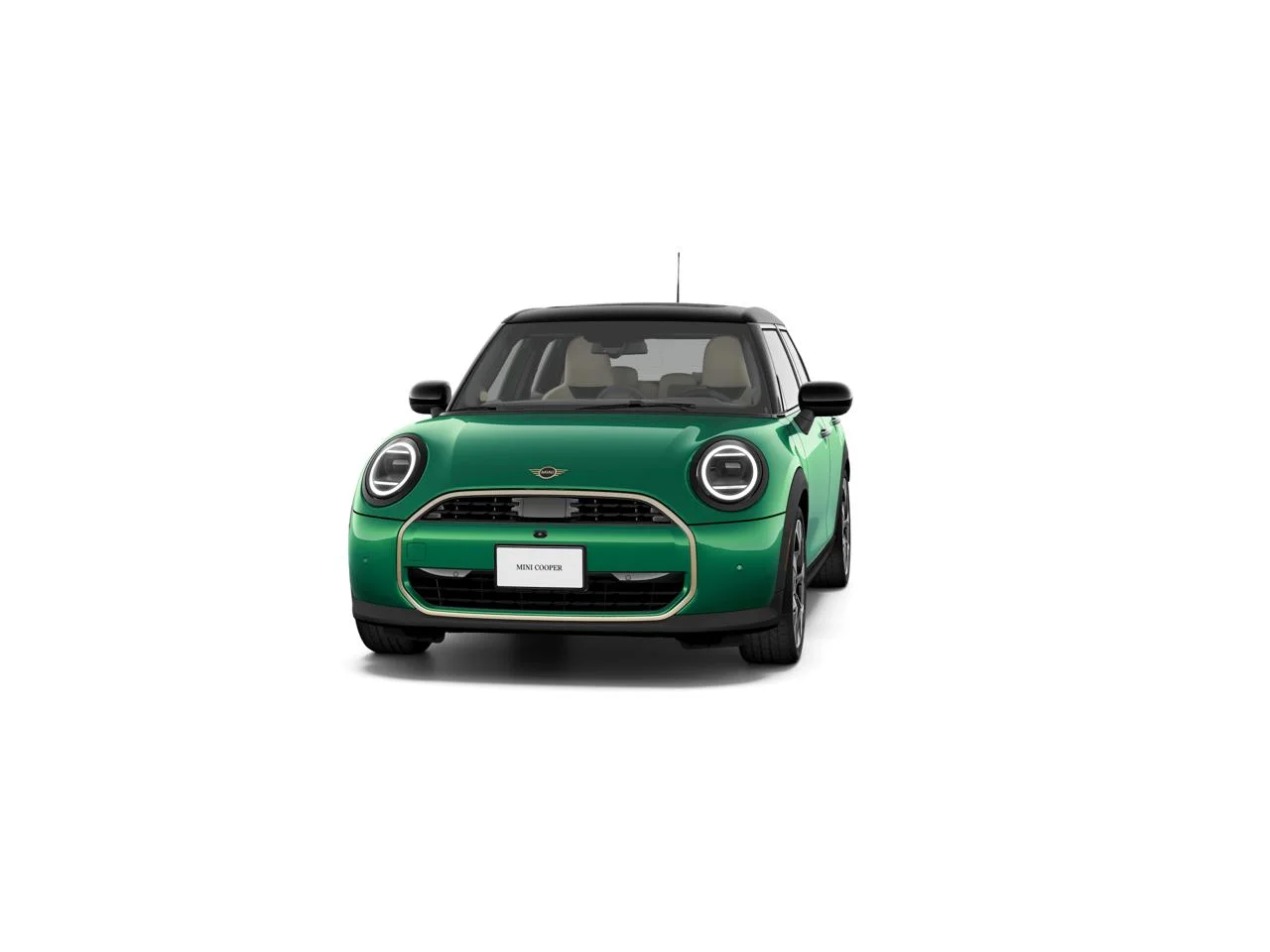 New 2027 British Racing Green IV Metallic MINI Cooper C image 3