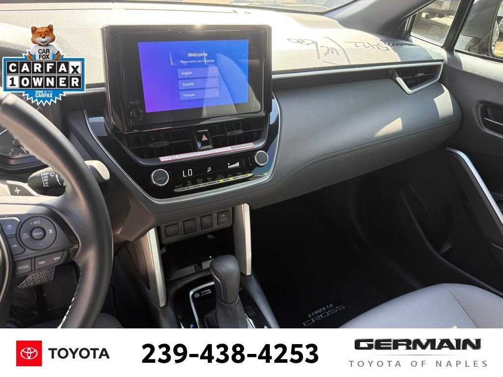 Certified Used 2025 Blue Toyota Hybrid SE image 16