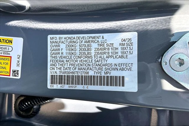 New 2026 Honda CR-V Hybrid Sport-L 4D Sport Utility
